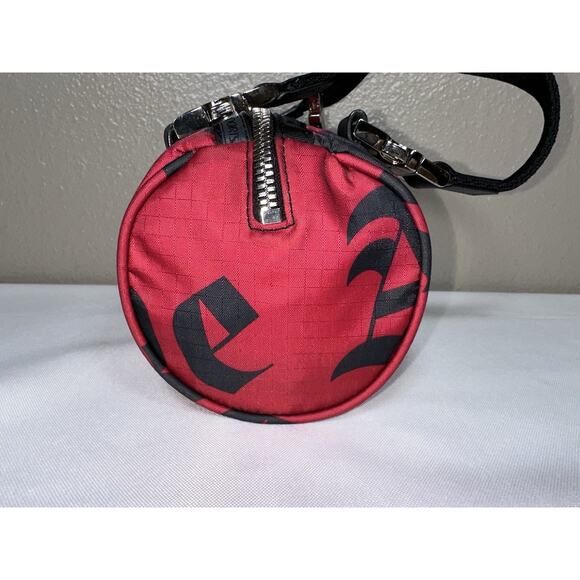 LeSportSac L.A.M.B. Gwen Stefani Y2K Red Small Mini Baby Barrel Bag Angel Demi - Picture 5 of 10